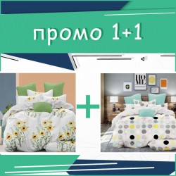 Два единични комплекта спално бельо Holiday и Stylish Model микросатен