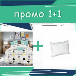 Промо - Двоен спален комплект Stylish Model микросатен + възглавница