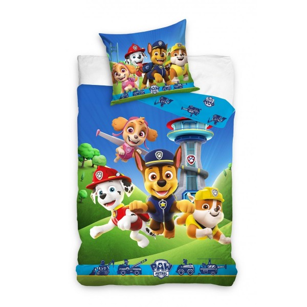 Детски комплект спално бельо с 3D принт Paw Patrol Friends