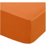 Оранжев чаршаф с ластик HIT