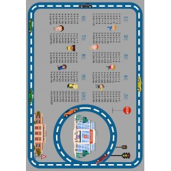 Детски килим за игра 120/180 Mathematics