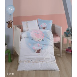 Бутиков комплект спално бельо за бебе Bambi