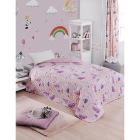 Покривало от ранфорс памук Unicorn