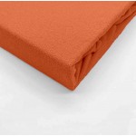 Хавлиен комплект чаршаф с ластик 90/200 + калъфка Orange