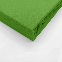 Хавлиен комплект чаршаф с ластик 90/200 + калъфка Green