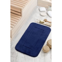 Плътна плюшена постелка за баня 50/80 Navy Blue