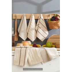 ПРОМО сет от шест кърпи за кухня 30/50 Beige 