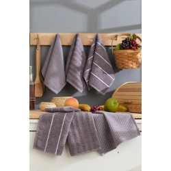 ПРОМО сет от шест кърпи за кухня 30/50 Anthracite