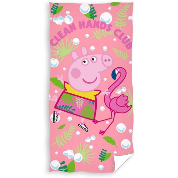 Хавлиена кърпа 100% Памук 70/140 Peppa Pig Pink