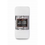 Луксозно одеяло от 100% Корал Флийс 150/200 White