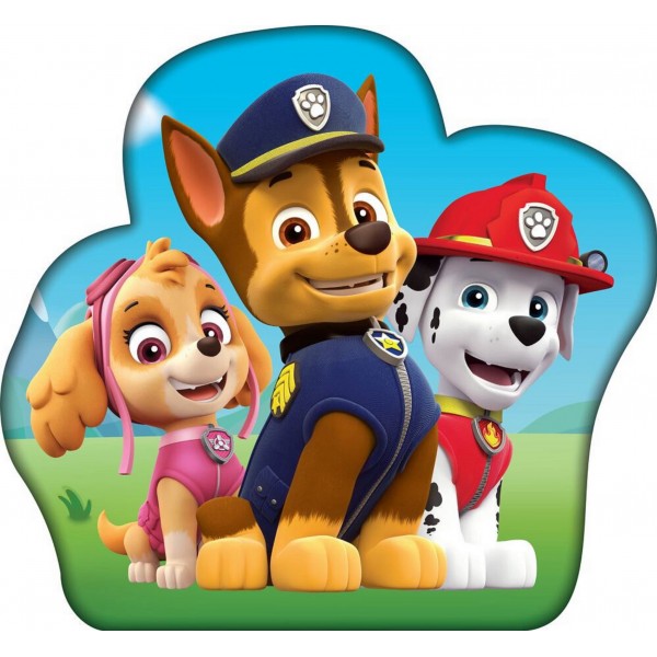 Бутикова декоративна възглавничка 3D PAW Patrol 