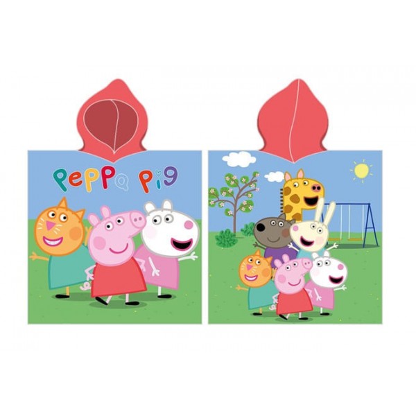 Детско пончо за плаж и СПА Peppa Pig Детско пончо за плаж и СПА Peppa Pig