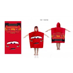 Детско пончо за плаж Lightning McQueen