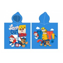 Детско пончо за плаж Paw Patrol