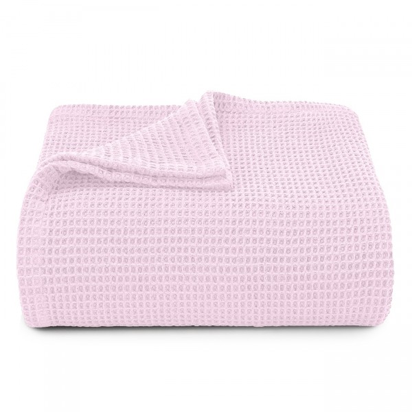 Памучно вафлено шалте Siesta 220/230 purple