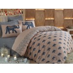 Двоен спален комплект от ранфорс памук Elephant