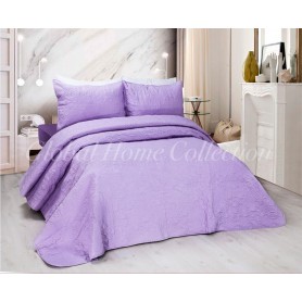 Промо сет от жакардова кувертюра с калъфка 50/70 Borеale Purple