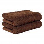 2бр. Памучни хавлиени кърпи 50/90 Brown