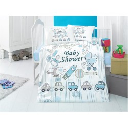 Бутиков комплект спално бельо за бебе Baby Shower
