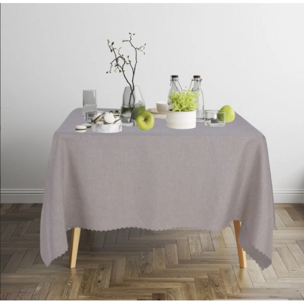 Стилна покривка за маса 150/220 Essentials Dark Beige
