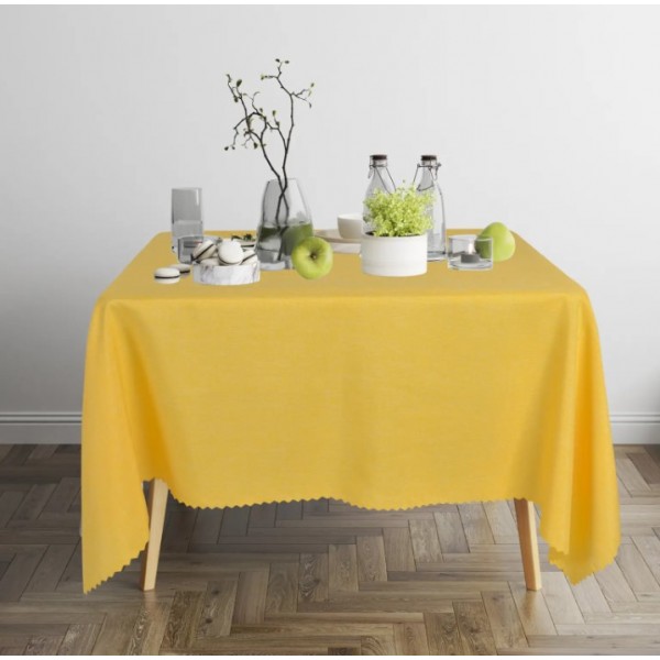 Бутикова покривка за маса 120/150 Essentials Yellow Бутикова покривка за маса 120/150 Essentials Yellow
