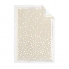 Бебешко одеяло от жакард Beige