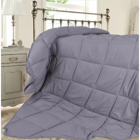 Олекотена завивка с 300гр.кв.м. силиконова вата 200/210 Silver Gray
