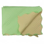 2 броя шалтета  с две лица Green&Peach