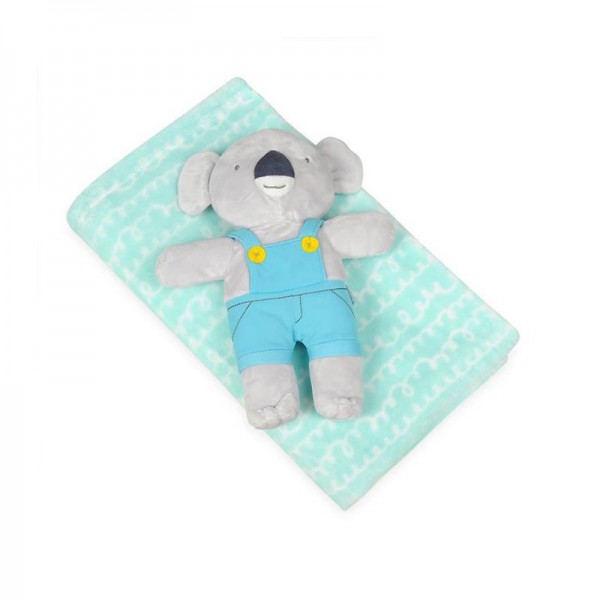 2 в 1 бебешка играчка - одеяло 3D - 100% Плюш - Koala
