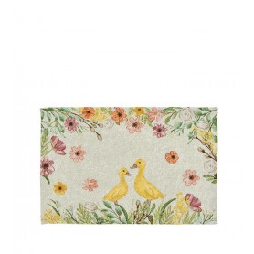 Немска подложка за маса 32/48 - Duckling And Flowers