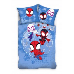 Комплект спално бельо от 100% Ранфорс Памук 3D Spiderman