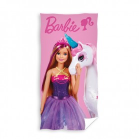 Памучна плажна кърпаBarbie Unicorn