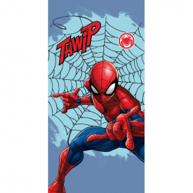 Плажна хавлиена кърпа Spiderman за деца