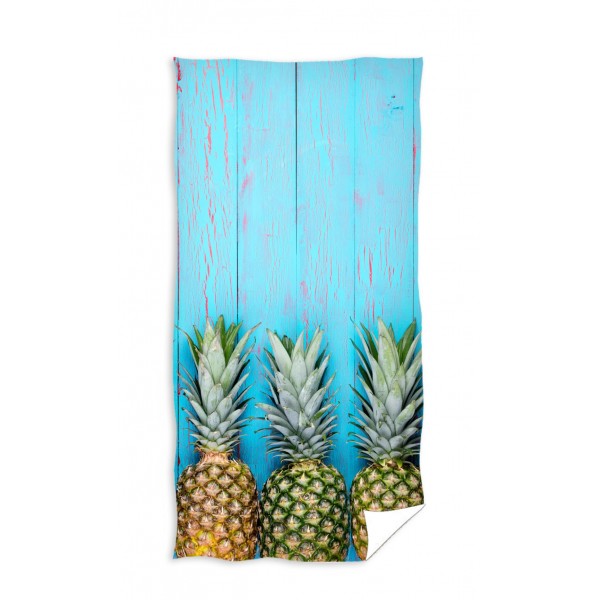Модерна кърпа за плаж 3D - 100% Памук - Pineapple Модерна кърпа за плаж 3D - 100% Памук - Pineapple