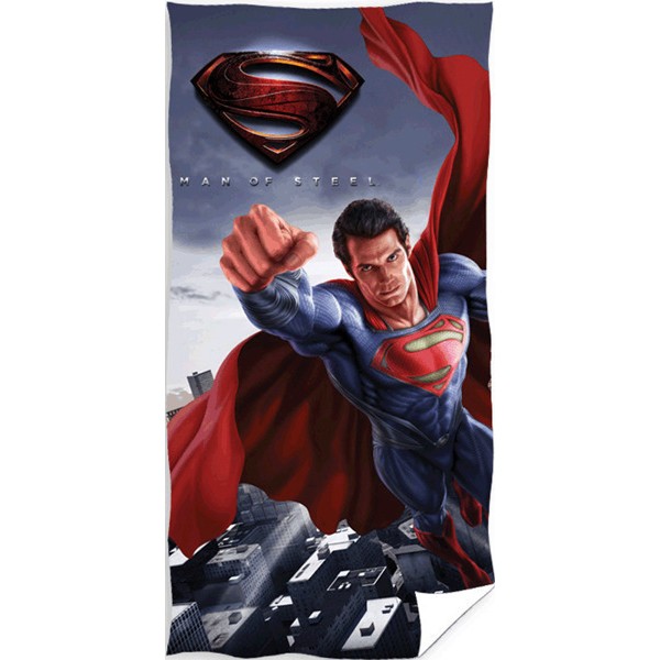 Хавлиена кърпа за плаж - 100% Памук - Superman