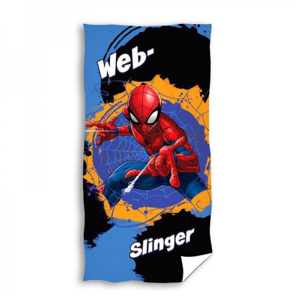 Плажна памучна хавлия с принт 70/140 - Spiderman Web Slinger Плажна памучна хавлия с принт 70/140 - Spiderman Web Slinger