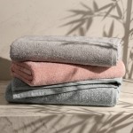 Кърпа Avrora Бамбук в цвят праскова - 70х140 см.