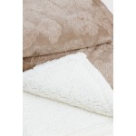 Меко бутиково шерпа одеяло Рure Collection 200/200 Taupe