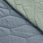 Капитонирано двулицево шалте Abigail 160/220 Teal&Sage Green