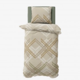 Единичен комплект спално бельо ранфорс Jasper