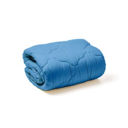 Капитонирана микрофибърна завивка със силиконова вата 150гр./кв.м. - Blue