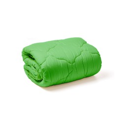 Капитонирана микрофибърна завивка със силиконова вата 150гр./кв.м. - Green