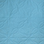 Изящна кувертюра за спалня и мека мебел - Blue