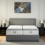 Hotel Plus едностранен комбиниран матрак с вграден топер и цип