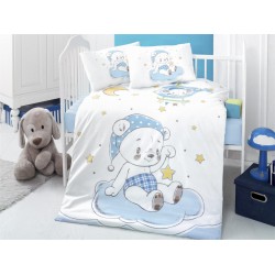 Дизайнерски спален комплект за бебе - Teddy With Stars