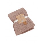 Едноцветно одеяло от 100% Еко Вълна Llama Rose Аsh 150/200