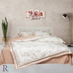 Бутиков комплект спално бельо от 100% Фин Памук Marble Gold