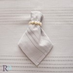 Изискана покривка със салфетки от лен и дантела Rustic 160/220 Gray Изискана покривка със салфетки от лен и дантела Rustic 160/220 Gray