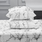 Олекотен двоен комплект спално бельо Marble