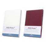 Чаршаф с ластик делукс Glamour 120/200 Raspberry